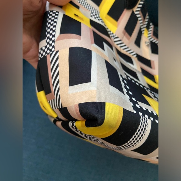 Longchamp Limited Edition 2015 Modele Depose Jeremy Scott Graphic Design Tote - Picture 6 of 16